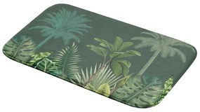 Zöld fürdőszobai kilépő 45x75 cm Vagabonde – douceur d'intérieur