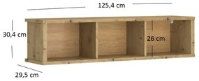 Regál Andra 125 (artisan tölgy). 1052727