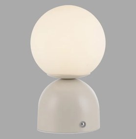 Schöner Wohnen 19218-39 - LED fényerőszabályzós asztali lámpa RUDI LED/1,2W/5V szürke