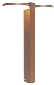 Álló kültéri lámpa rozsdabarna 50 cm LED-del 2-lámpás IP44 - Esmee
