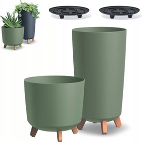 2x Kerek virágtartó lábakkal Gracia DGTL240 DGTL300L