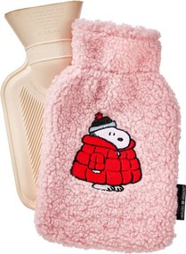 PEANUTS melegvizes párna 22cm , Snoopy kabátban