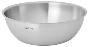 Ezüstszínű rozsdamentes acél tál szett 3 db-os ø 25,5 cm Lucca 3.0 – FABINI