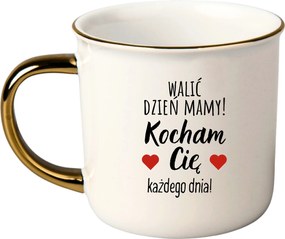 Bögre Fehér Arany Rant Ajándék Vicces Nap Anya Dörömbölés Anyák Napja