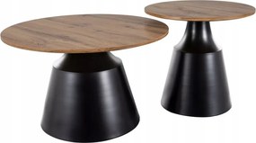 Dohányzóasztal pad asztalok kerek tölgy nappali váróterem Itaka