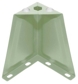 Pasztellzöld színű bútorlábak 4 db-os készlete