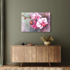 Kép - Orchideák, akvarell (90x60 cm)