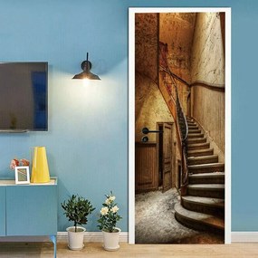 Fotótapéta ajtóra MONAMOUR STAIRS 86x200 cm