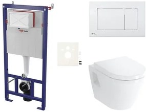 Fali WC szett SAT előtétfalas szereléshez + VitrA Integra WC SIKOSSINTBO20K