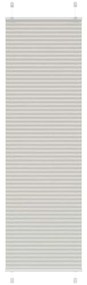 pliszírozott redőny világosszürke 55x200 cm szövetszélesség