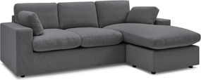 Sötétszürke sarokkanapé Belair – Bobochic Paris