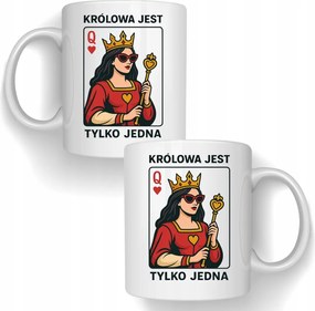 Bögre Királynő Csak Egy Téma Játékkártya Ajándék