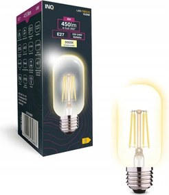 Dekorációs Izzó Led Filament E27 T40 Tubus 230V 4W Meleg