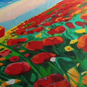 Kép egy mező mákkal (150x105 cm)