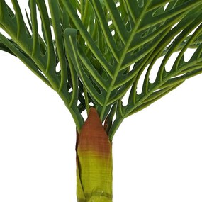 zöld mesterséges pálmanövény 9 levéllel 70 cm