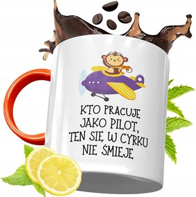 Narancssárga Bögre Távirányítós Ajándék fényképes nyomtatással