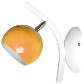 Spotlámpa MORRIS 1xE27/15W/230V narancs