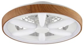 Brilliant - LED RGBW Dimmelhető mennyezeti ventilátor GAIANO LED/24W/230V + távirányító