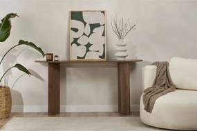 Konzolasztal, dió 150x35x75 cm