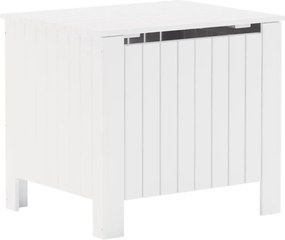 vidaXL RANA fehér tömör fenyőfa tárolóláda fedéllel 60 x 49 x 54 cm