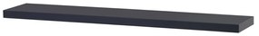 Lebegő polc 120 cm, MDF, Matt Szürke Színben P-002