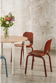 Piros étkezőszék Atto – noo.ma