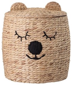 Vízijácint játéktároló kosár fedéllel, ⌀ 42 cm - Bloomingville Mini
