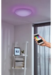 Eglo 33219 - RGB LED mennyezeti lámpatest GIRON-C LED/17W/230V átm. 30 cm fehér