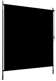 antracitszürke kültéri sötétítő roló 200 x 270 cm