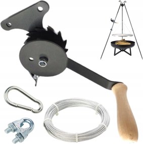 Grill Orsó Grillrács Zsinór Lánc Hajtókar zsinór szett