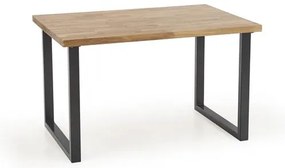 Étkezőasztal tölgy lappal RADUS 120(200)x78