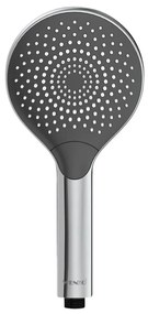 WENKO 24921100 - Zuhanyfej víztakarékos rendszer 12x12 cm fényes króm/szürke