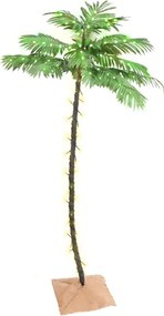 vidaXL LED-es pálmafa 96 meleg fehér LED-del 180 cm