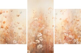 Kép - Vadvirágok mintája (90x60 cm)