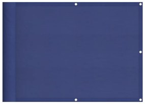 kék 100% oxford poliészter erkélyparaván 75 x 800 cm