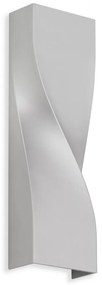 Telefunken 312704TF-LED Kültéri fali lámpa 2xLED/5,5W/230V IP44 ezüst 312704TF