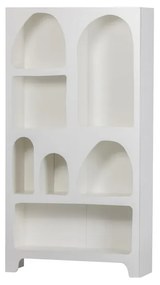 Fehér könyvespolc 95x180 cm Caz – WOOOD