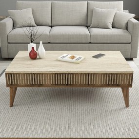 Milan - Walnut, Travertine