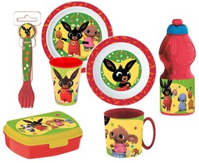 Bing étkészlet szett 7 db-os (Happy Bunny)
