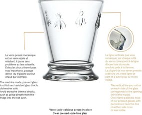 Abeille üvegpohár, 200 ml - La Rochère