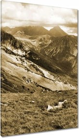 Vászonkép 80x120 Tátra Lengyel hegyek Kilátás