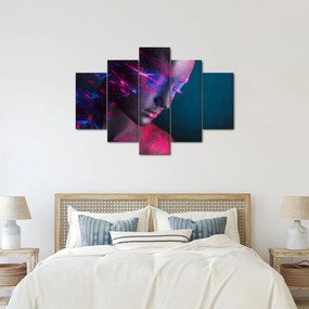 Csillogó nő képe (150x105 cm)