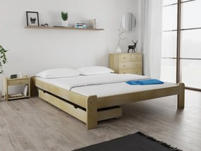 ADA ágy 160x200 cm, fenyőfa Ágyrács: Léces ágyrács, Matrac: Matrac nélkül