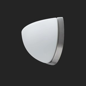 Osmont 44558 Nela DL1 fali üveg lámpa szálcsiszolt rozsdamentes acél fehér IP43