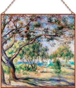 Renoir-Bois de la Chaise üvegkép, falikép