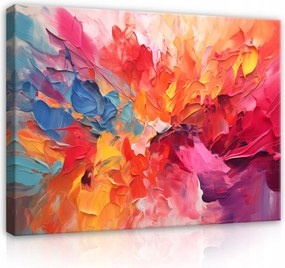 Vászonkép Absztrakt Színes Művészet Vászon Fal Hálószoba Nappali 100x70