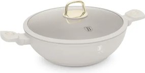 BerlingerHaus Wok fedővel (30 cm) Sahara Collection BH/8065