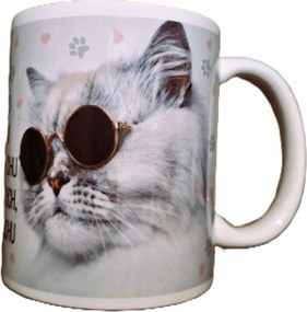 Macska bögre dekoratív csomagolásban