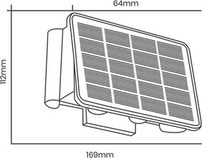 Eko Light ALF EKO9099 Fali lámpa 3x4W/LED 3000K 50lm IP54
