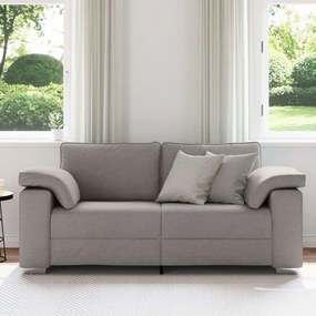 Kétfős kanapé Barna 140 cm Szövet